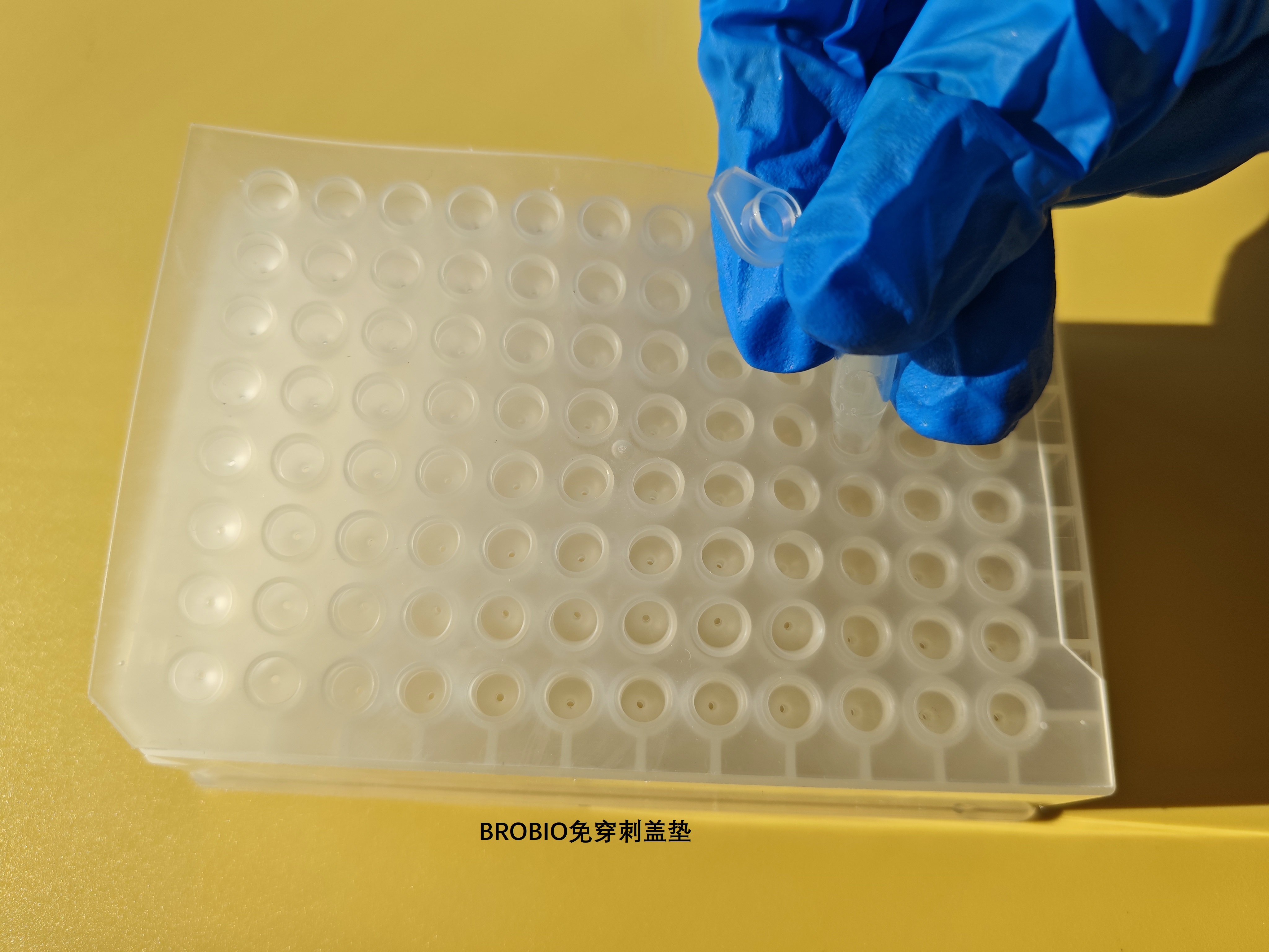 免穿刺盖垫